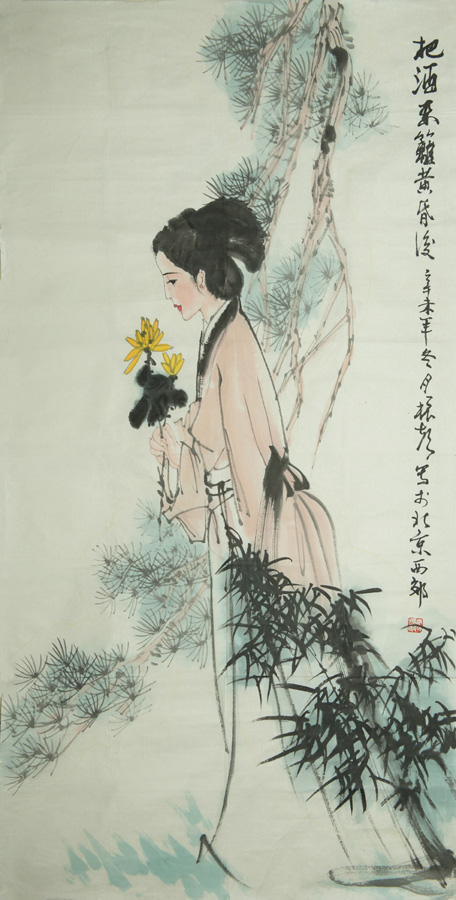 把酒东篱黄昏后